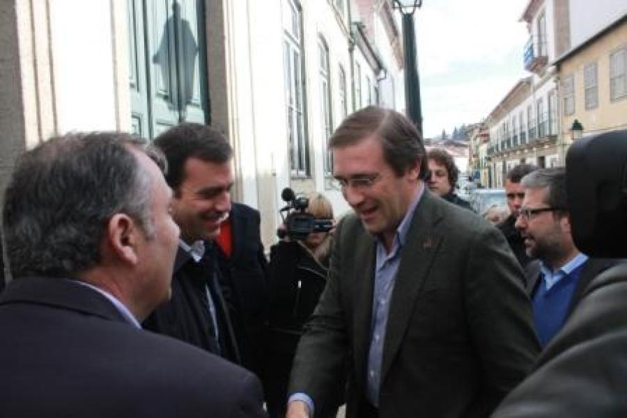 Pedro Passos Coelho este sábado em Bragança